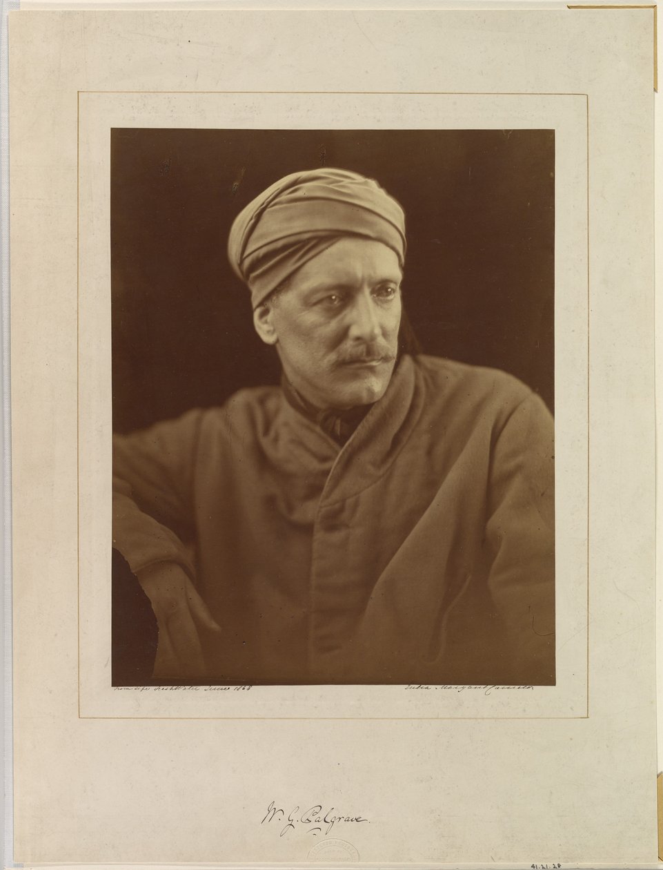 William Gifford Palgrave tekijältä Julia Margaret Cameron