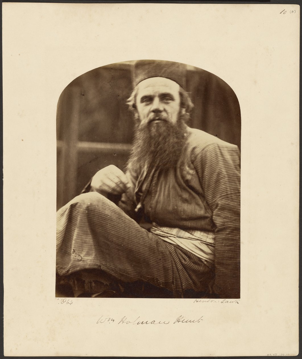 W[illia]m. Holman Hunt tekijältä Julia Margaret Cameron