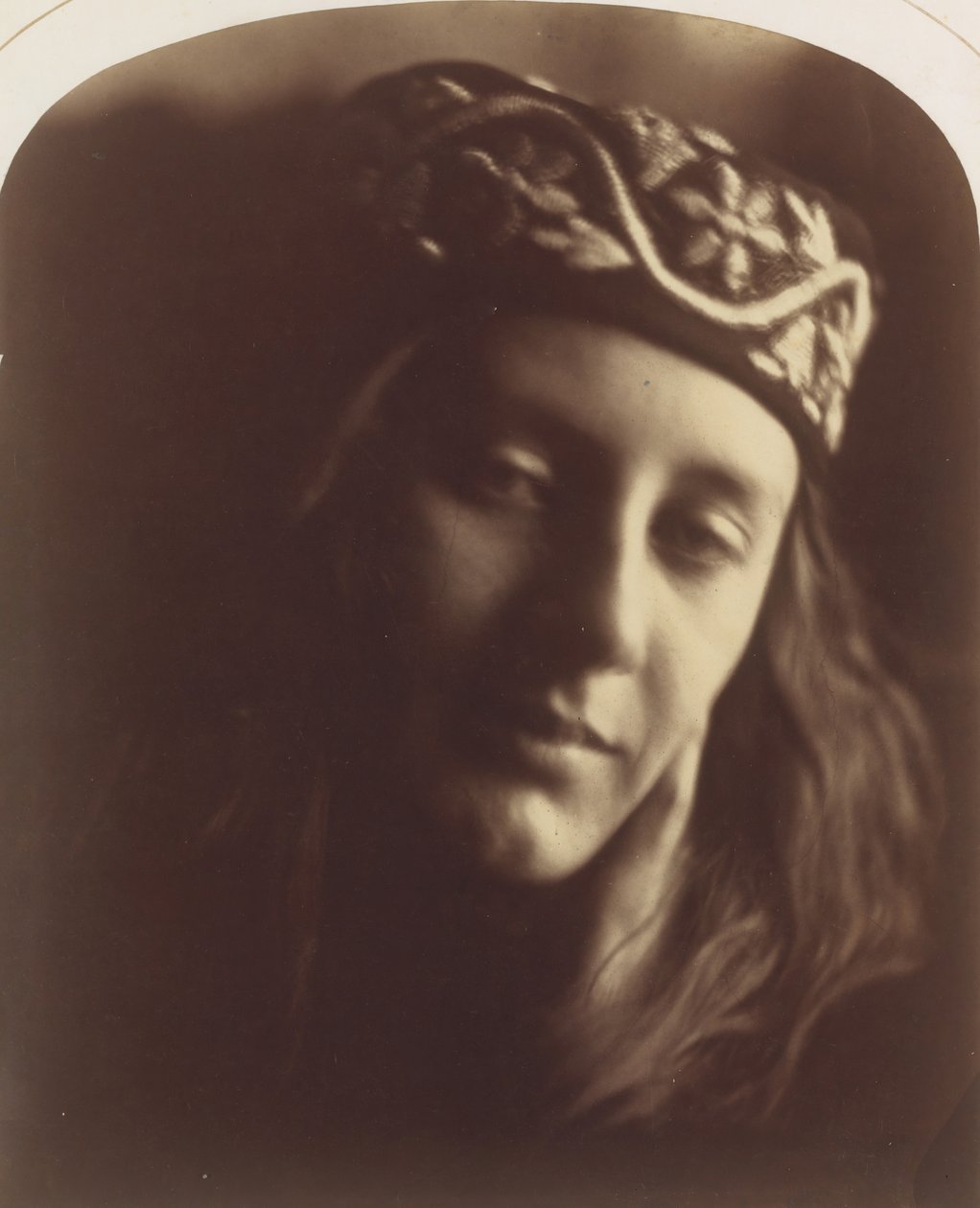 Zoe, Ateenan piika, 1866. tekijältä Julia Margaret Cameron