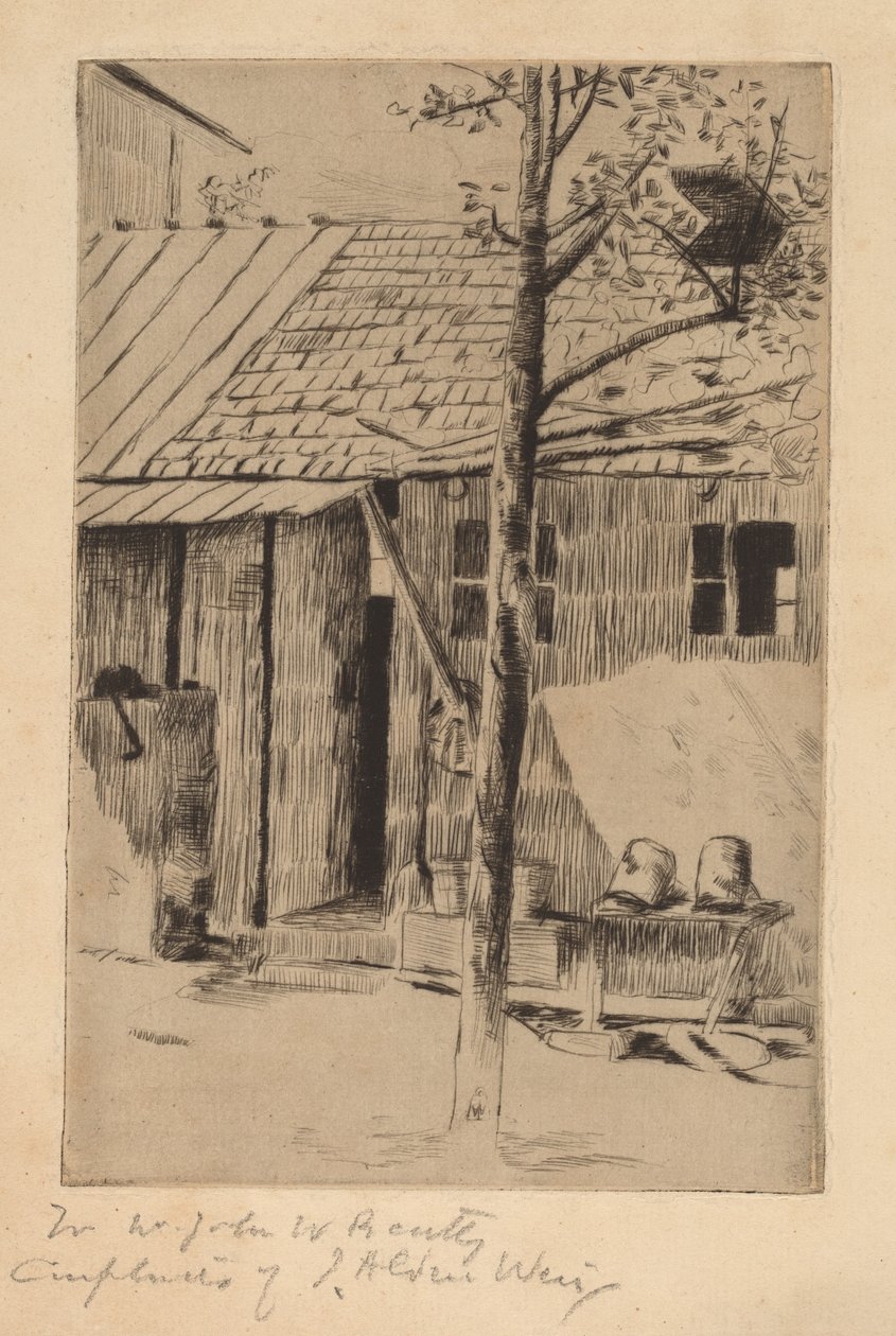 Ovipiha, kauhat ja puu. tekijältä Julian Alden Weir
