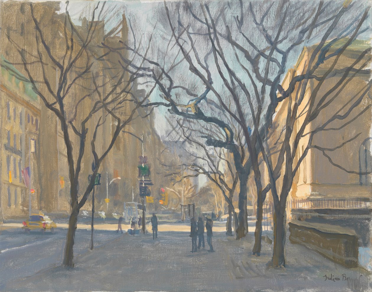 Fifth Avenue and the Met, 2010 tekijältä Julian Barrow