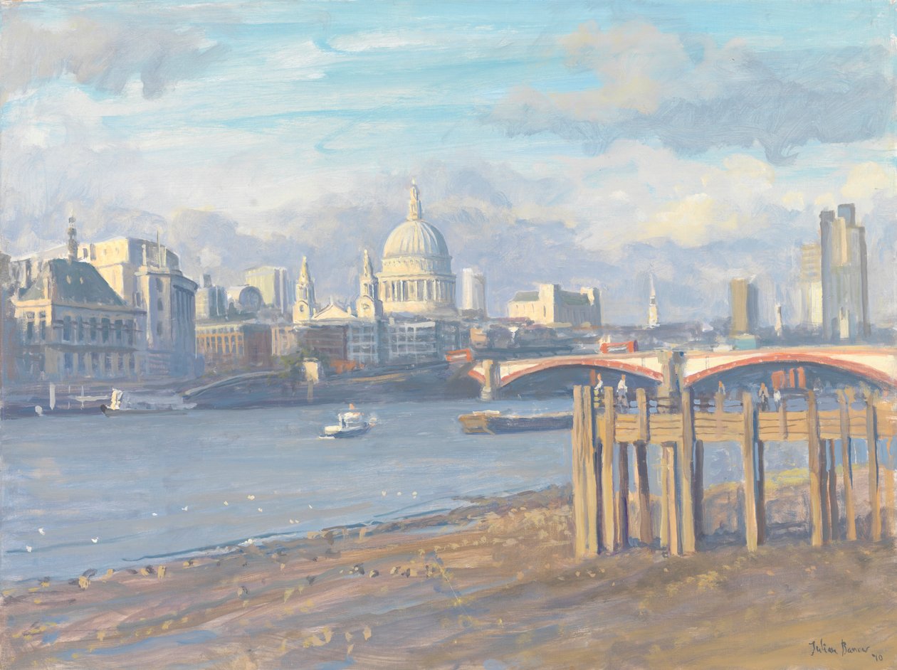 St Pauls etelästä, 2010 tekijältä Julian Barrow