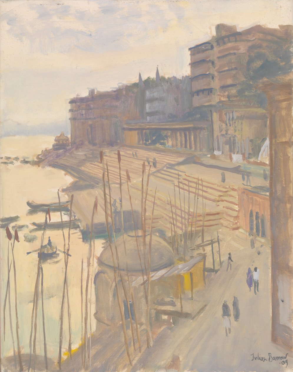 Ganges Varanesissa, 2009 tekijältä Julian Barrow