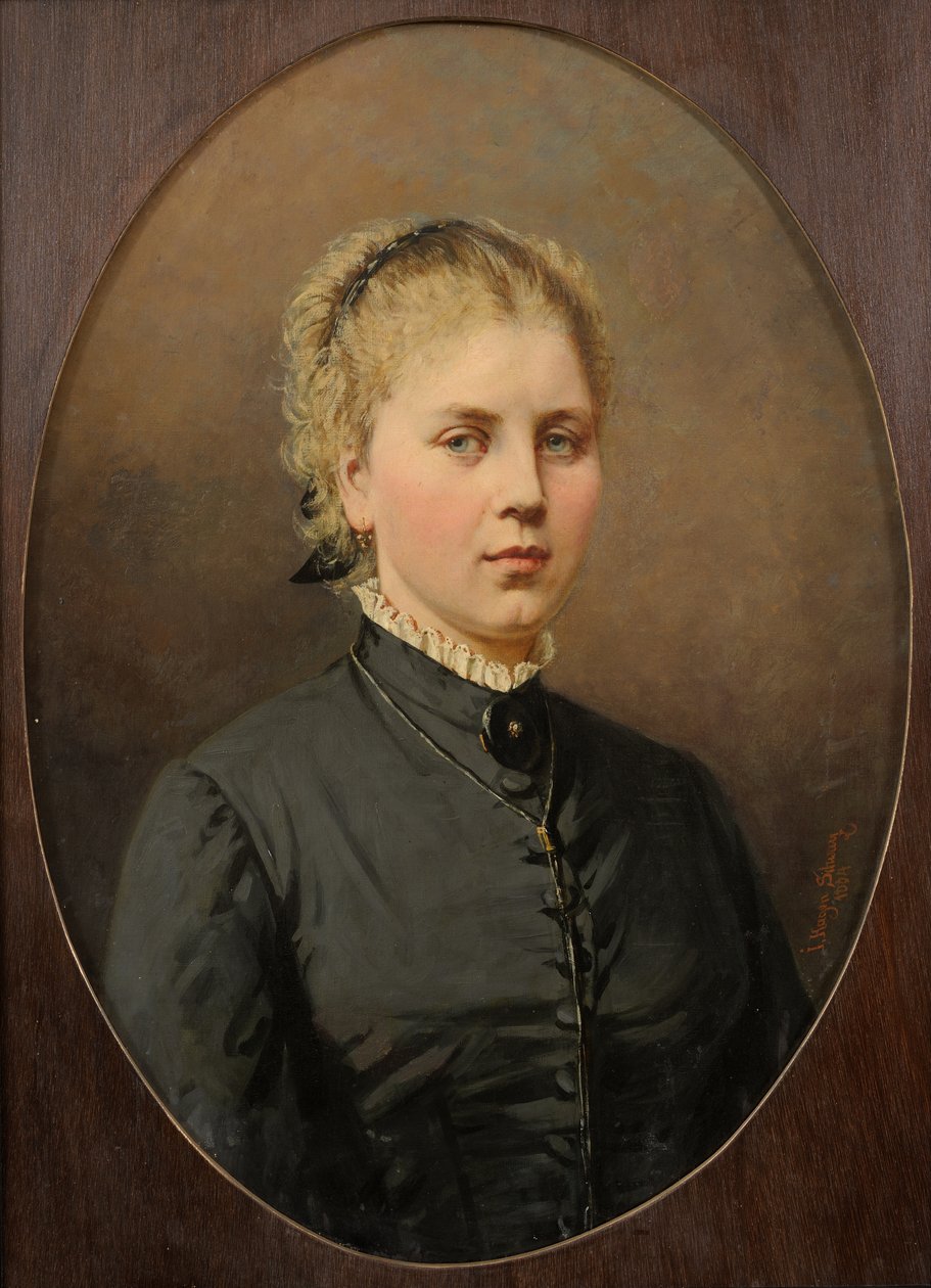 Hagen-Schwarz, Julie. Daami portree. Marisa V. Wolf tekijältä Julie Wilhelmine Hagen Schwarz