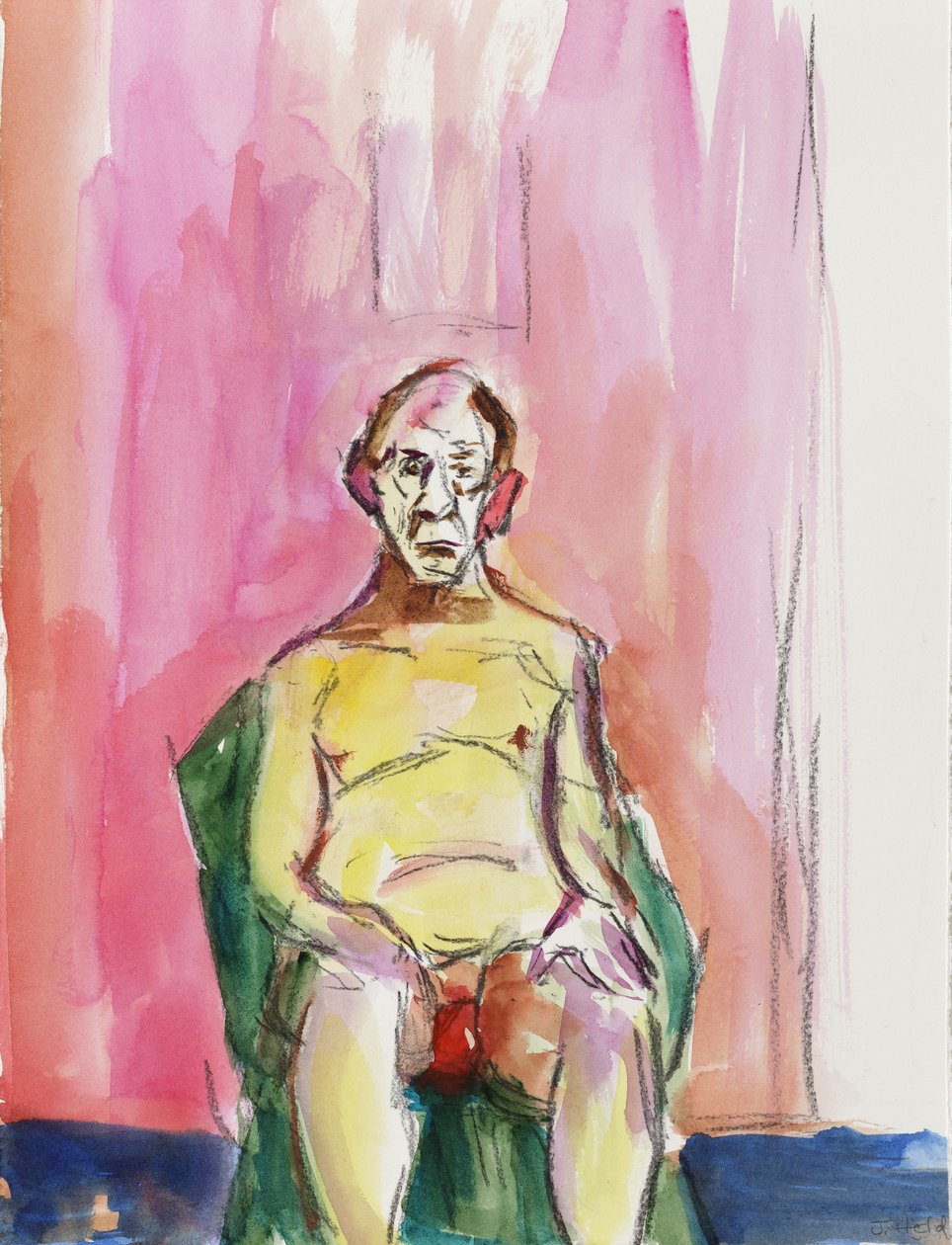 Mies alaston, 2015, tekijältä Julie Held