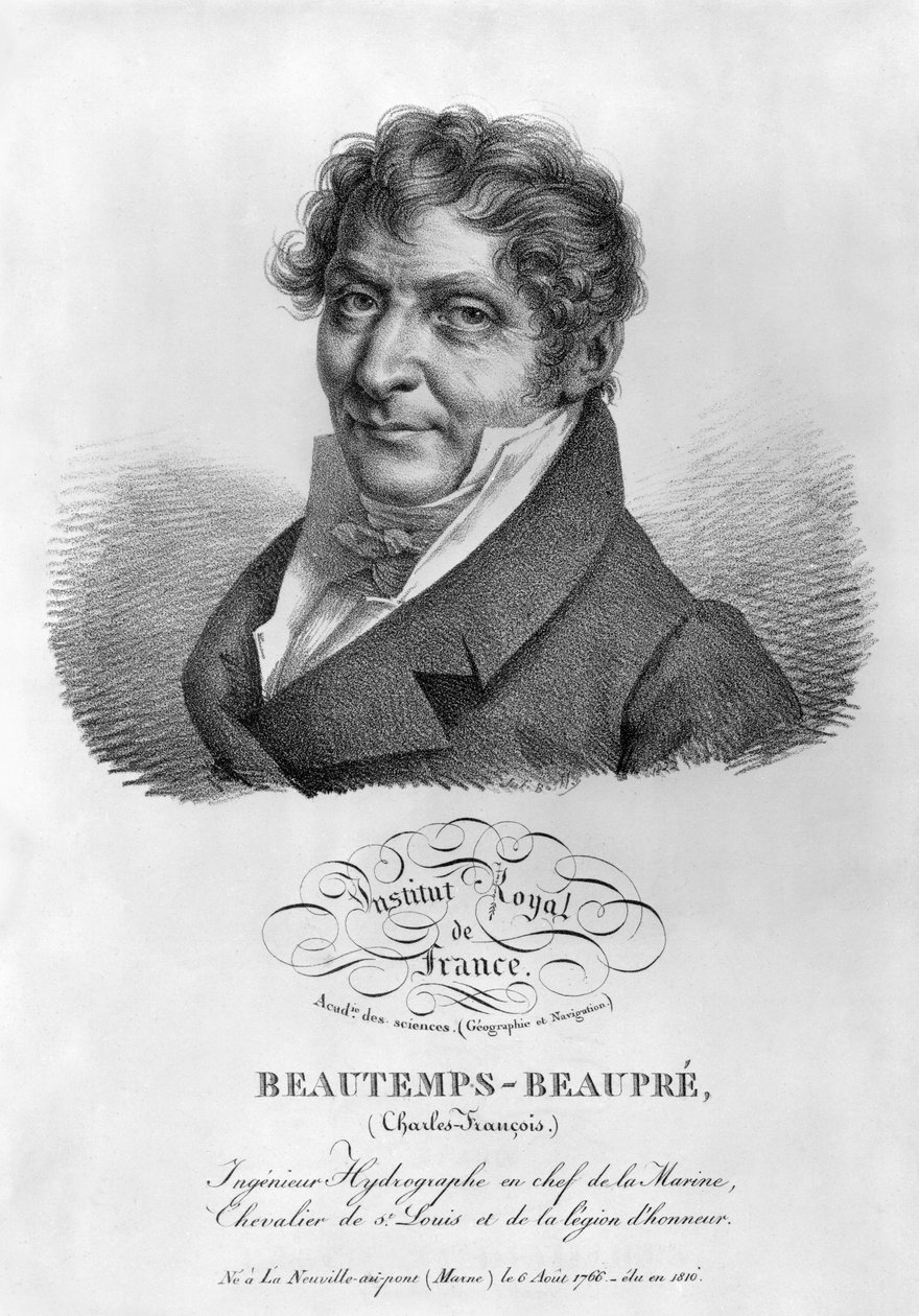 Charles de Beautemps-Beaupre (1766-1854) teoksesta "Kuuluisten ihmisten muotokuvien kokoelma" tekijältä Julien Leopold Boilly