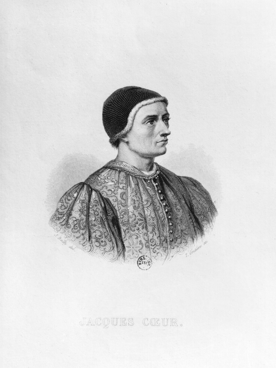 Jacques Coeur (n. 1395-1456) tekijältä Julien Leopold Boilly