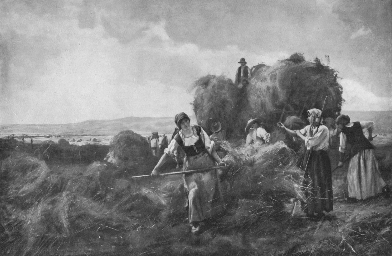 Harvesterit, c1885, 1912 tekijältä Julien Dupre