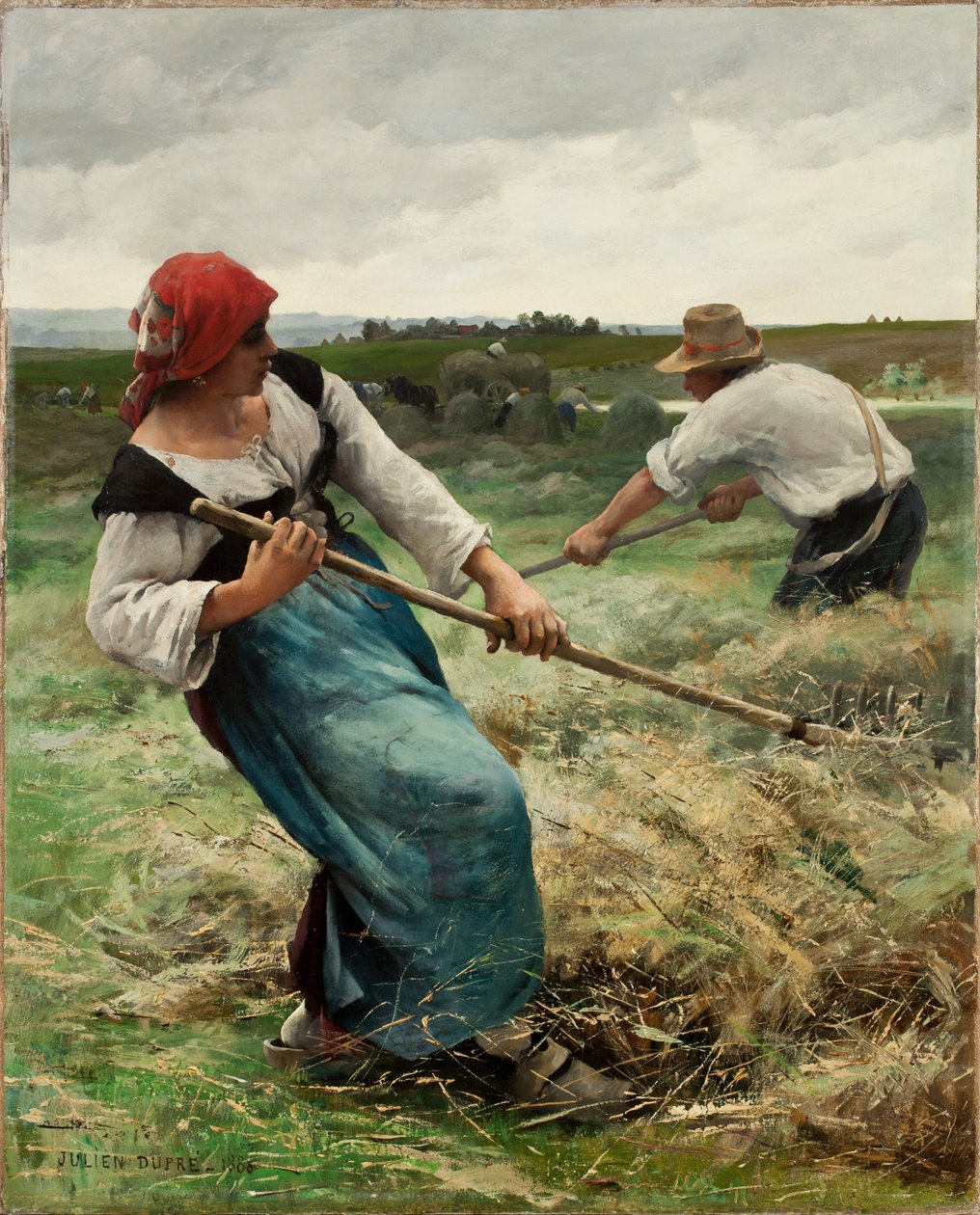 Heinäntekijät, 1888 tekijältä Julien Dupre