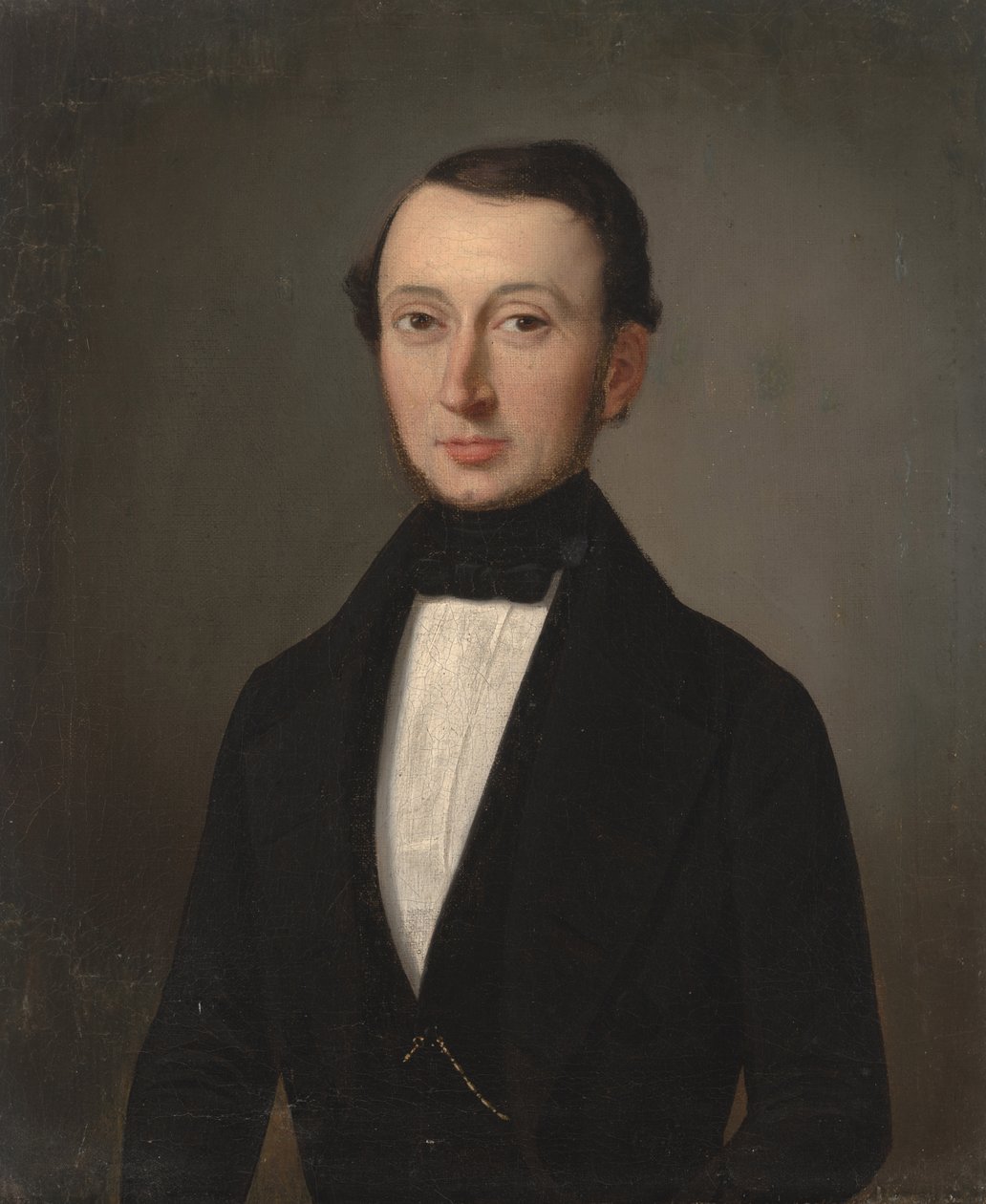 Kreoliherrasmiehen muotokuva, n. 1835-1837 (öljy kankaalle) tekijältä Julien Hudson