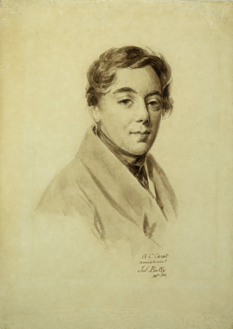Camille Jean Baptiste Corot, 1822 tekijältä Julien Leopold Boilly