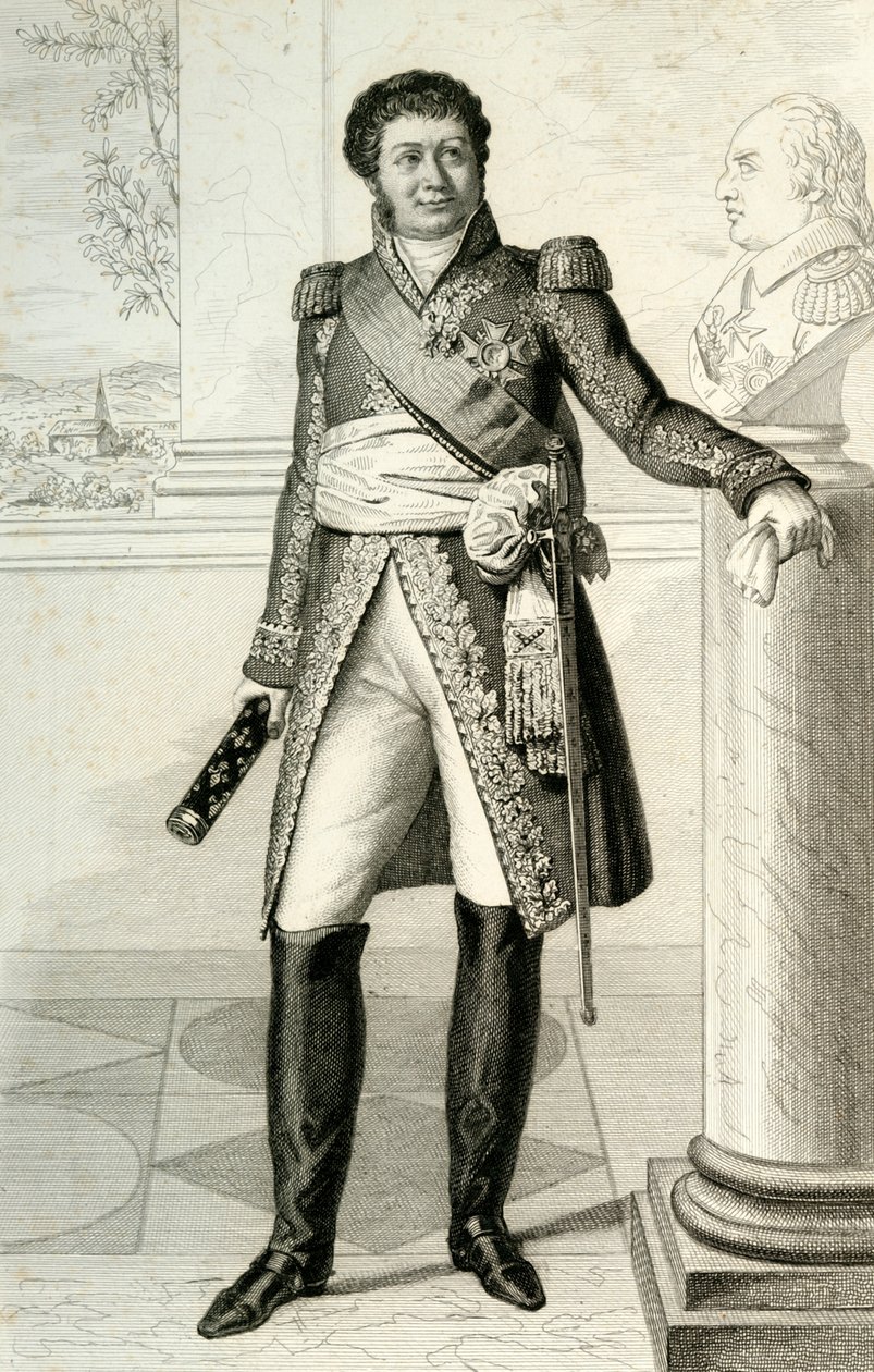Henri Jacques-Guillaume Clarke, 1804, 1839. tekijältä Julien Leopold Boilly