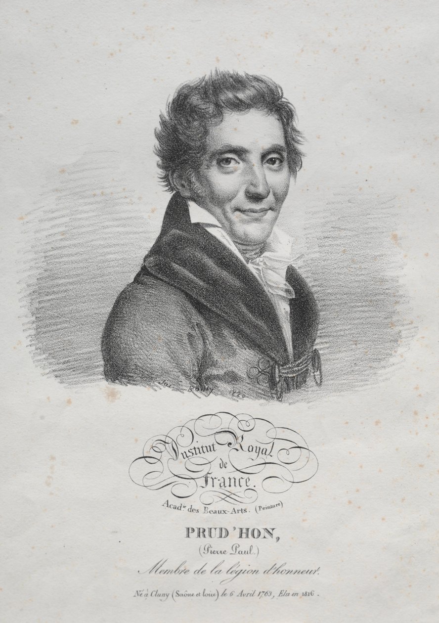 Pierre Paul Prudhon tekijältä Julien Leopold Boilly