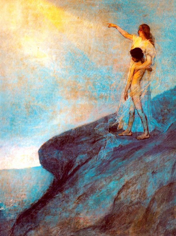 El genio y la inspiration tekijältä Julio Romero de Torres