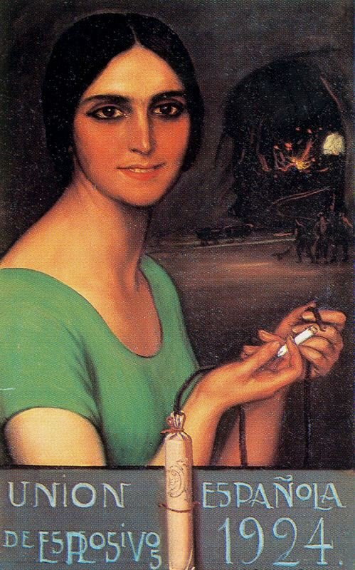 Sulakkeen sytyttäminen tekijältä Julio Romero de Torres