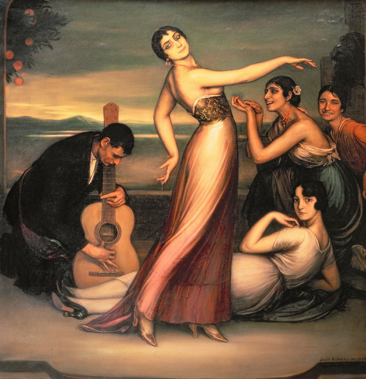 Onnen allegoria tekijältä Julio Romero de Torres