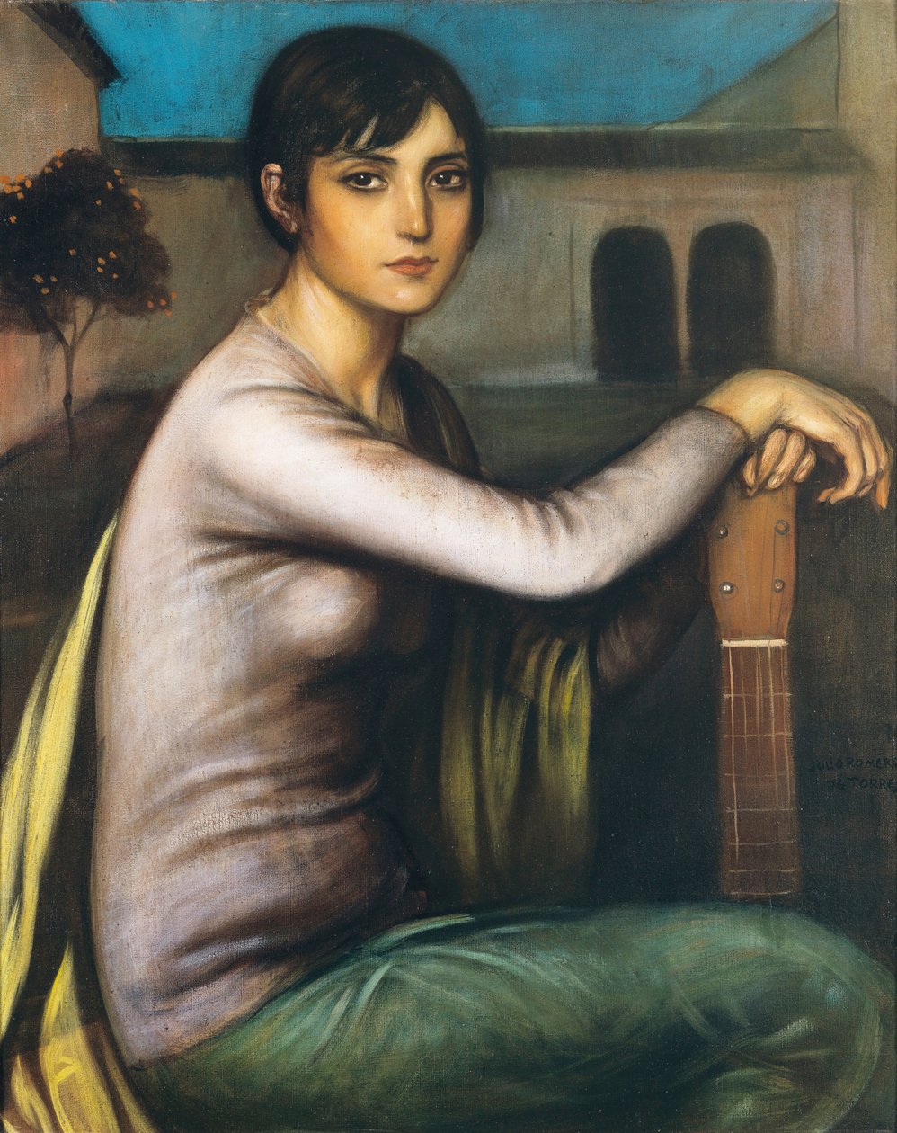 Andalusian surun melankolia, noin 1925-1928. tekijältä Julio Romero de Torres