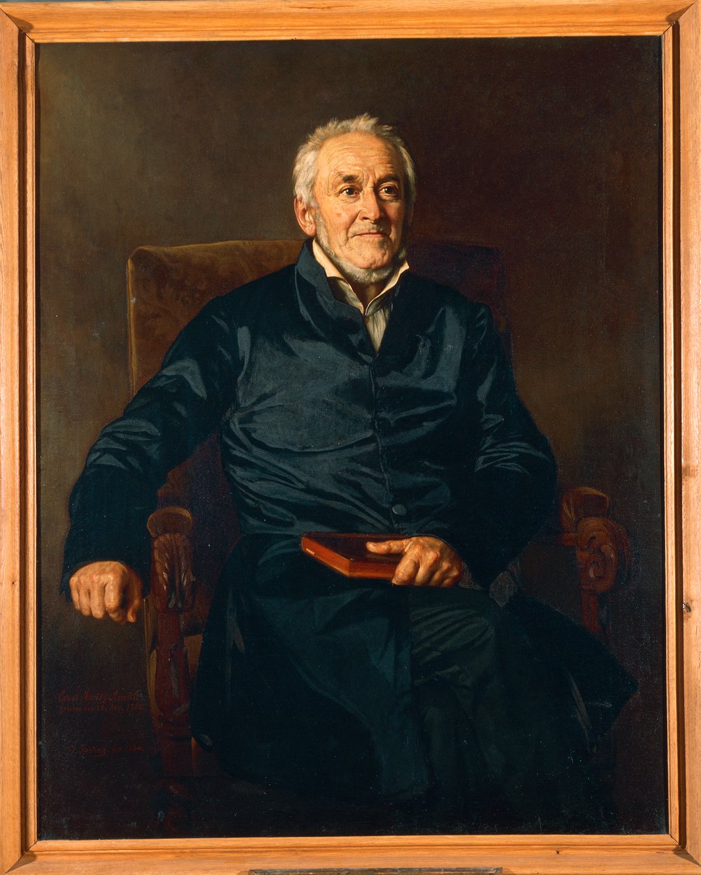 Ernst Moritz Arndt (öljy kankaalle) tekijältä Julis Amatus Roeting