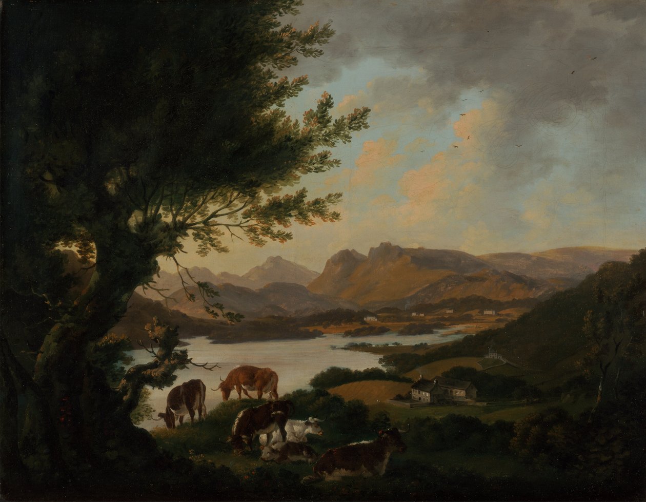 Windermere -järvi tekijältä Julius Caesar Ibbetson