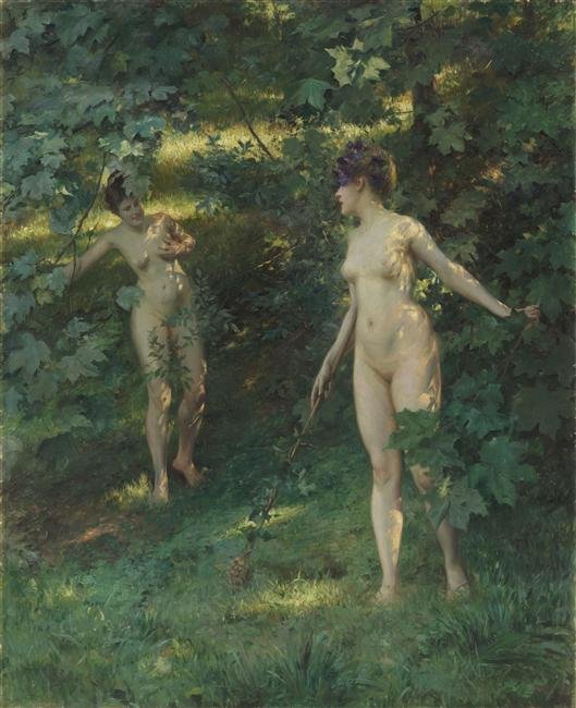 Nymphes de Nysa tekijältä Julius Leblanc Stewart
