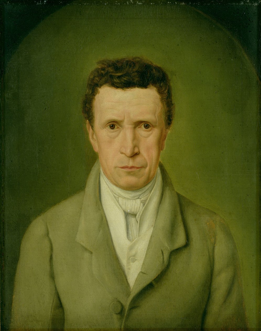 Johann Friedrich Nikolaus Oldachin (1773-1849) muotokuva 1824 (katso pari kohdasta 149502) tekijältä Julius Oldach