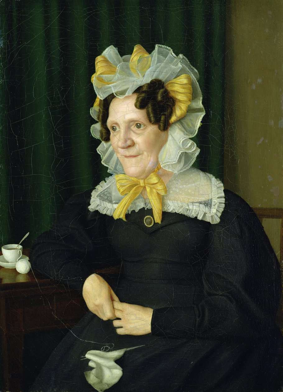 Larawan ng isang Matandang Babae, 1829 finn tekijältä Julius Oldach