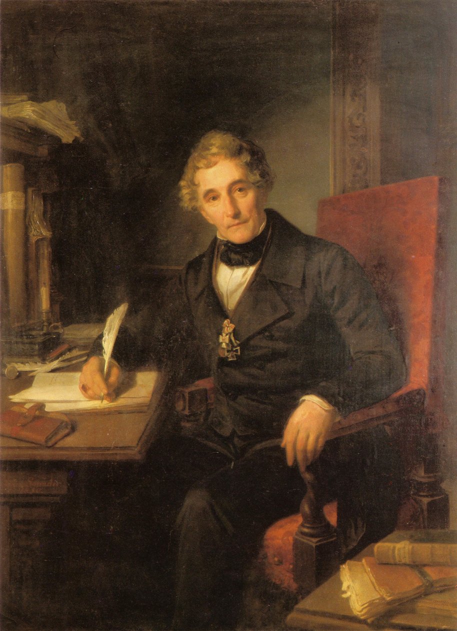 Heinrich Andreas de Cuvryn (1785-1869) muotokuva tekijältä Julius Schrader