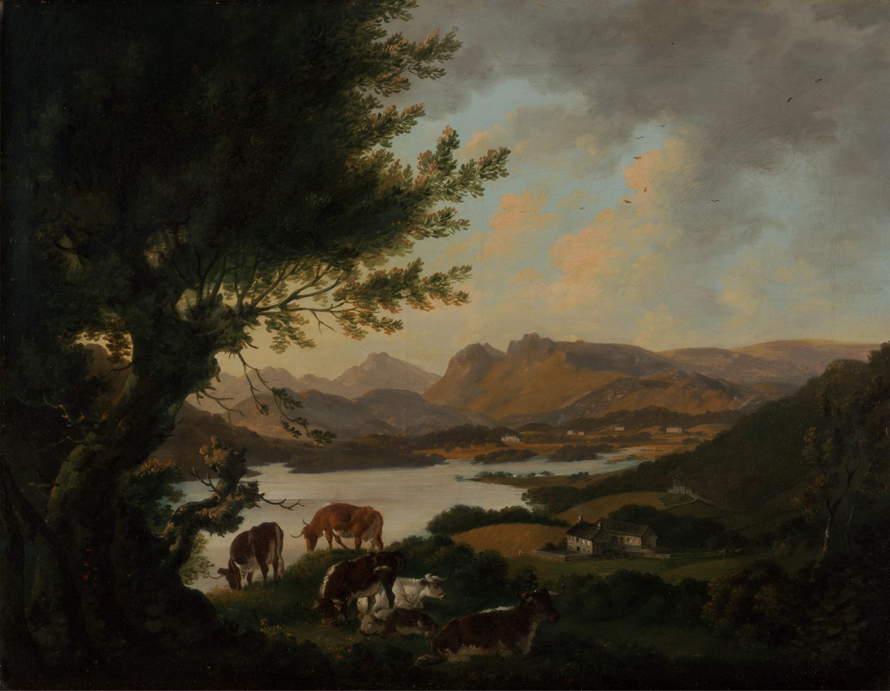 Windermere-järvi tekijältä Julius Caesar Ibbetson