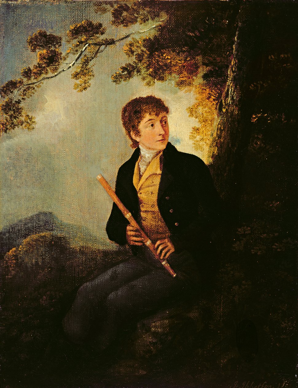 Taiteilijan pojan muotokuva J.C. Ibbetson Jnr. tekijältä Julius Caesar Ibbetson