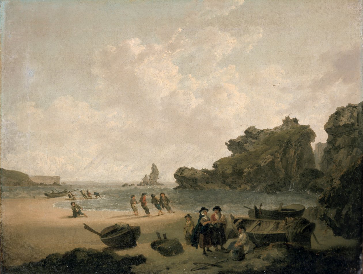 "The Stack Rock", 1793-94 tekijältä Julius Caesar Ibbetson