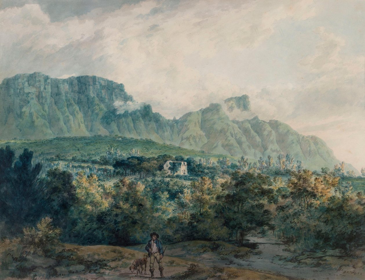 Undercliff, Wightin saari tekijältä Julius Caesar Ibbetson