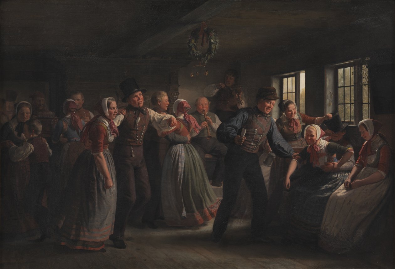 Country Dance Hedebo Districtissä, Seelannissa tekijältä Julius Exner