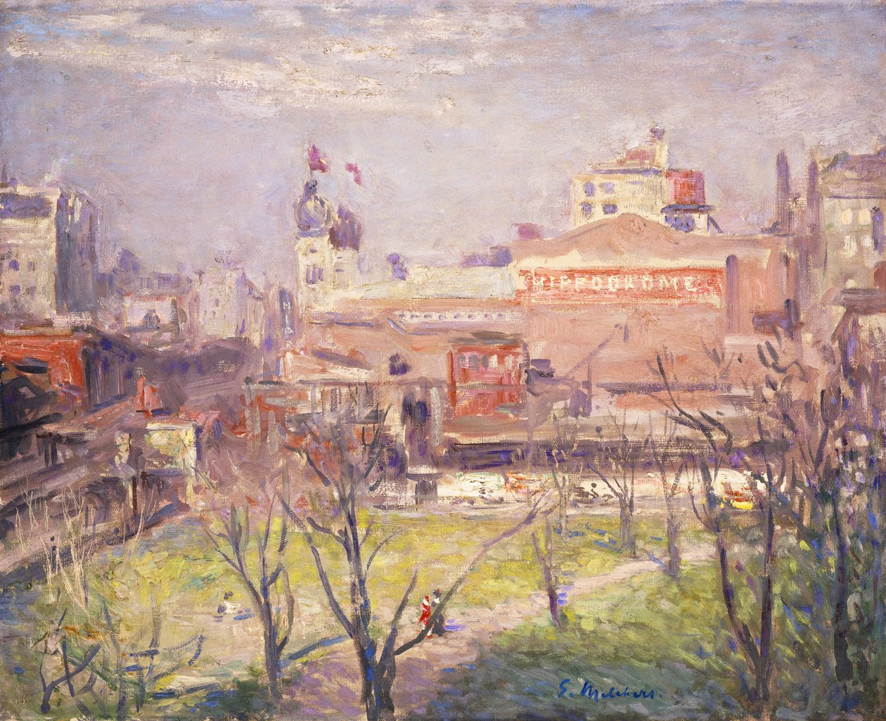 Hippodromi tekijältä Julius Gari Melchers