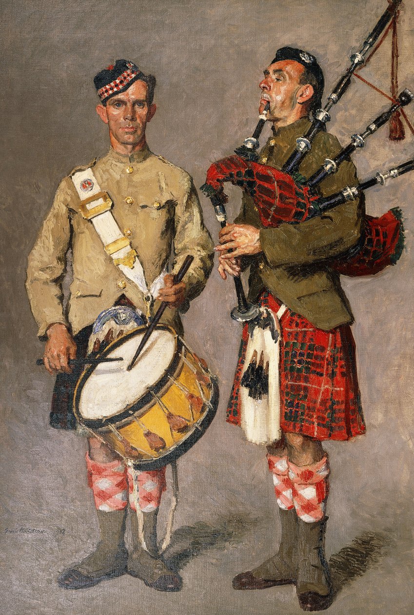 MacPherson ja MacDonald tekijältä Julius Gari Melchers