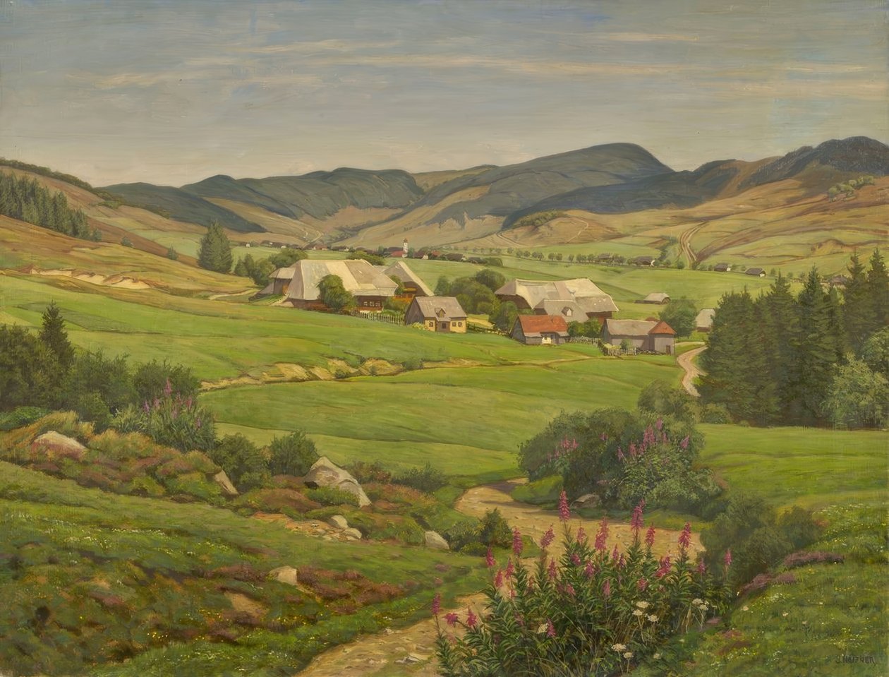 Bernau-Oberlehen tekijältä Julius Heffner