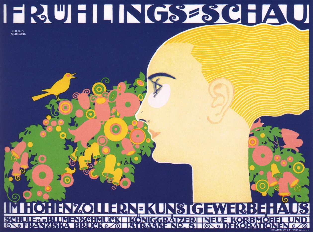 Kevätnäyttely, 1914 tekijältä Julius Klinger
