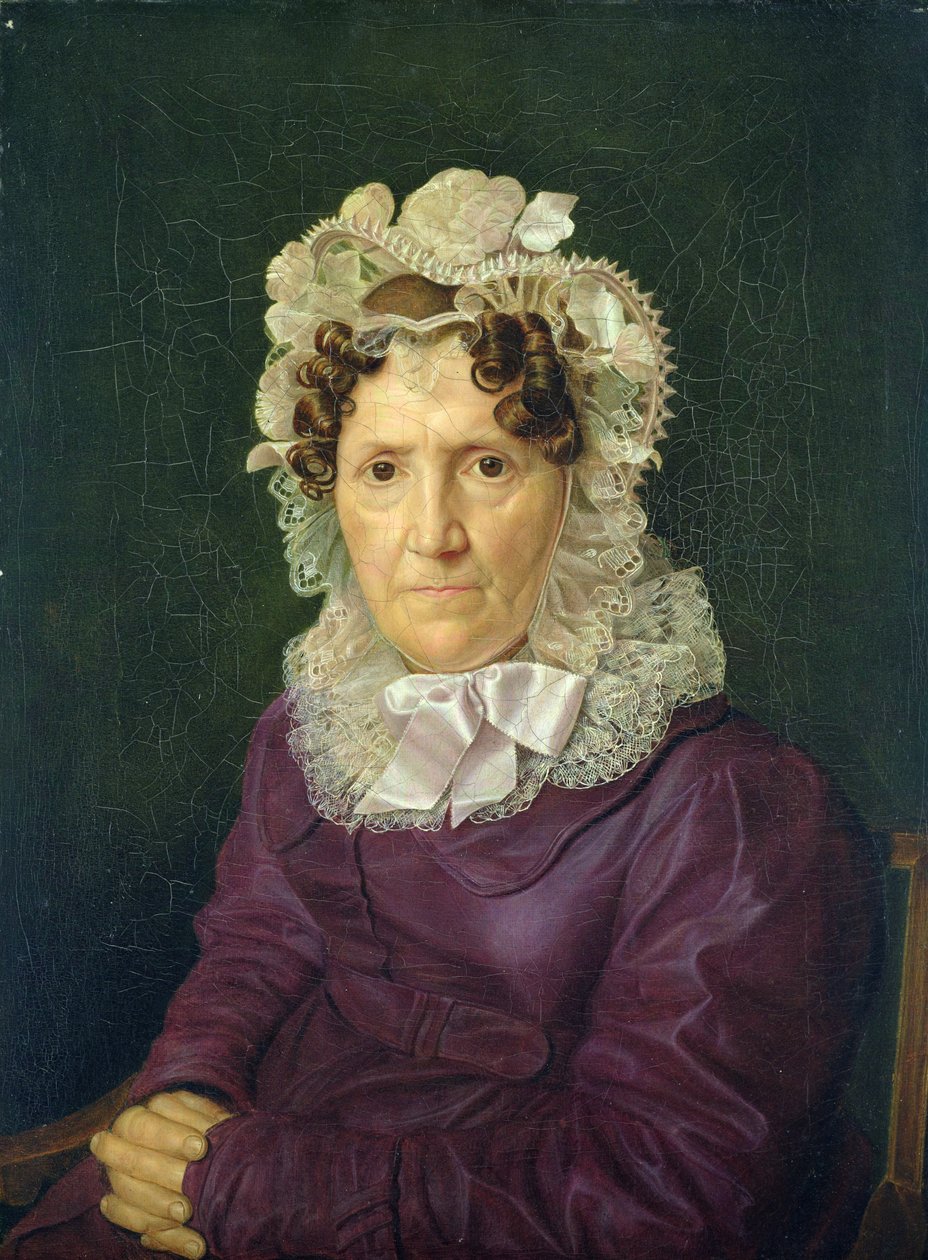 Angel Sophia Hase, taiteilijatäti, 1828 tekijältä Julius Oldach