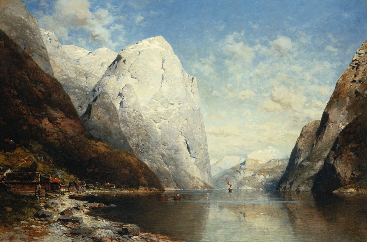 Norjan vuono, 1891 tekijältä Julius Rose