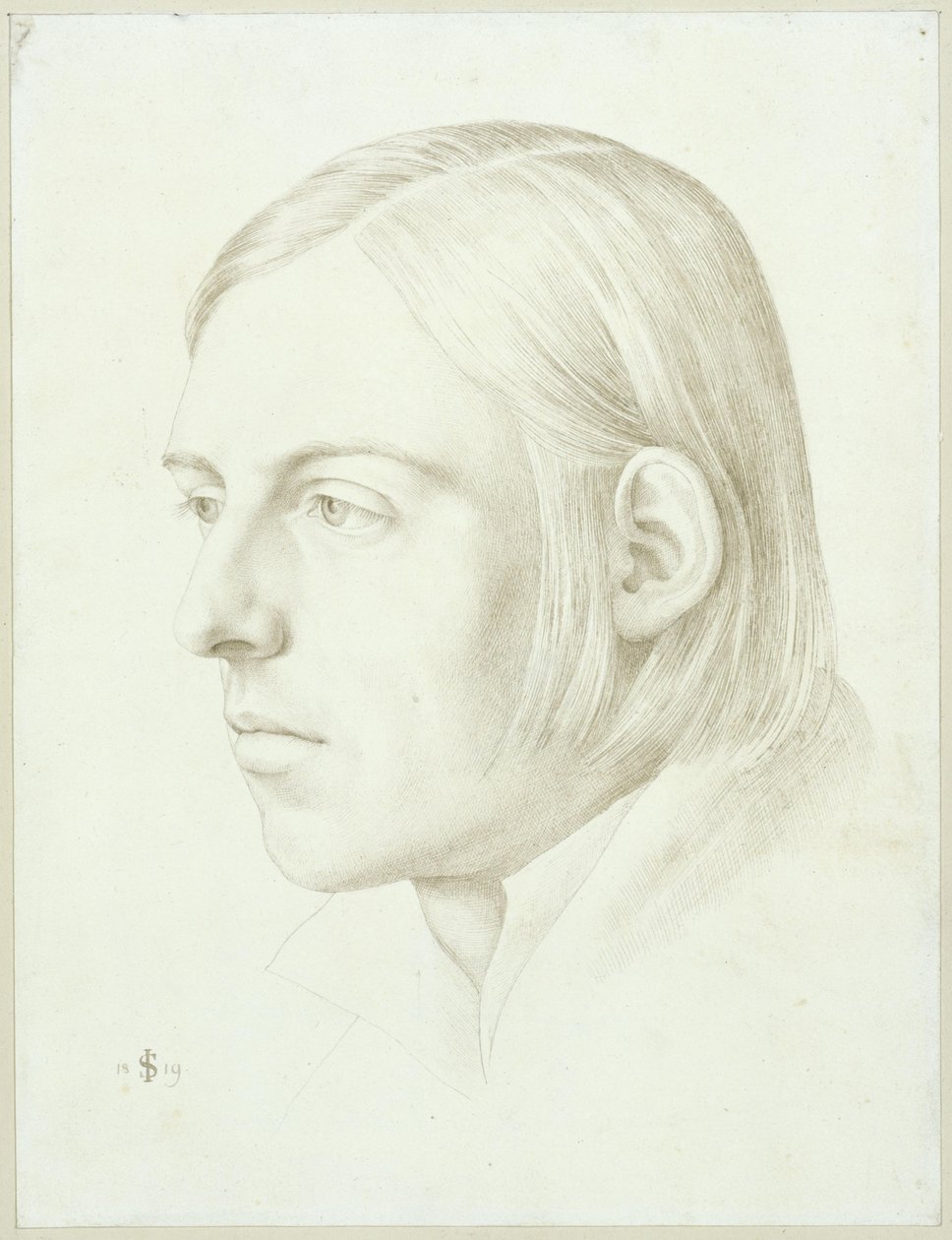 Scheffer von Leonardshoffin muotokuva tekijältä Julius Schnorr von Carolsfeld