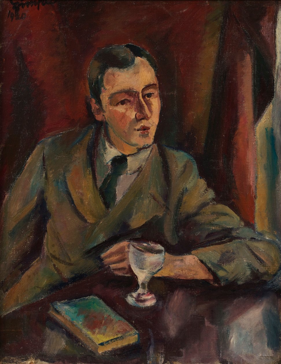 Miehen muotokuva tekijältä Julius Zimpel jun.