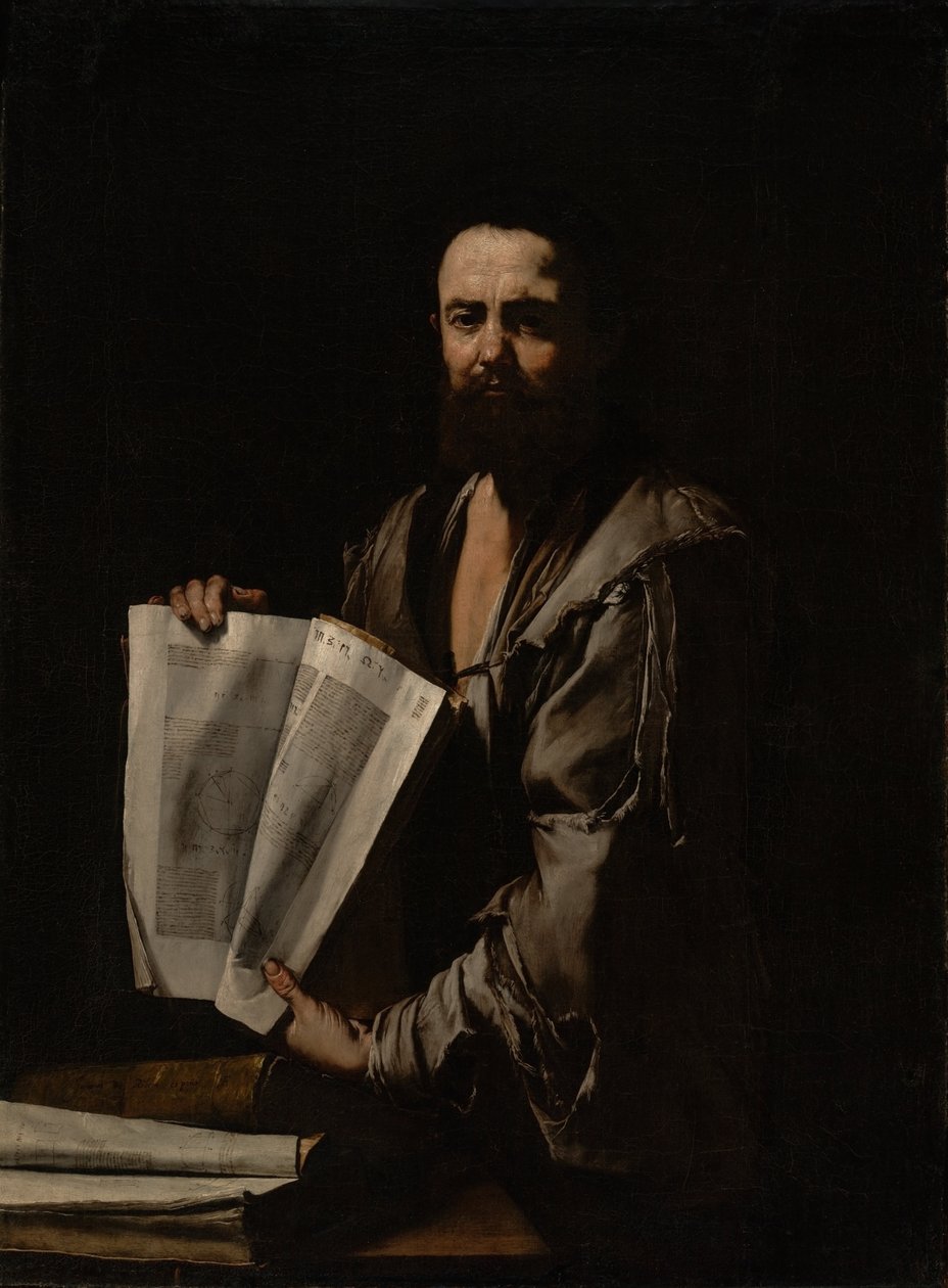 Eukleides tekijältä Jusepe de Ribera