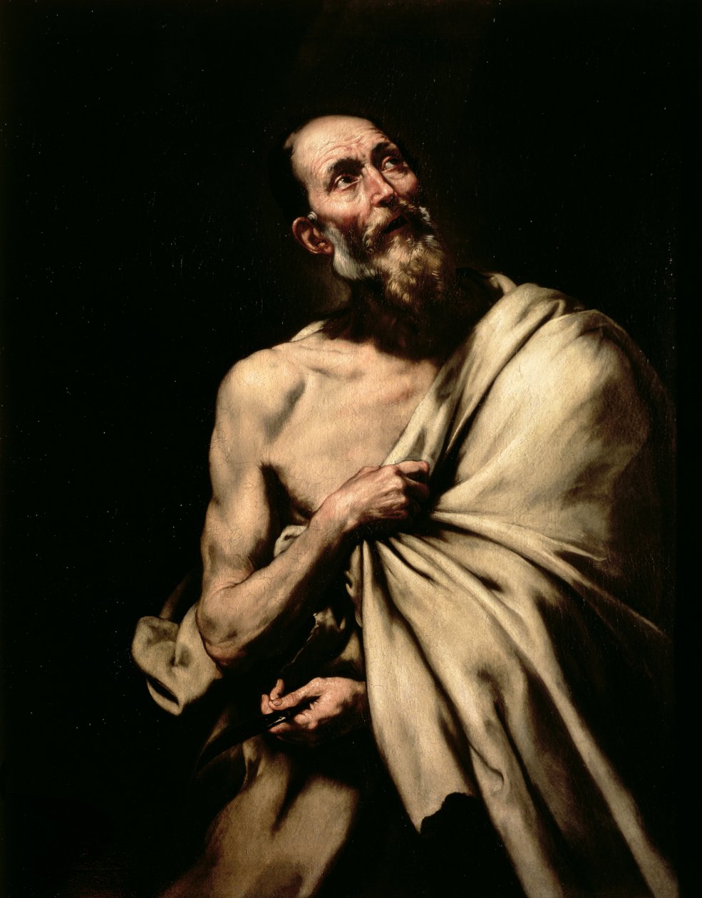 Pyhä Bartolomeus tekijältä Jusepe de Ribera