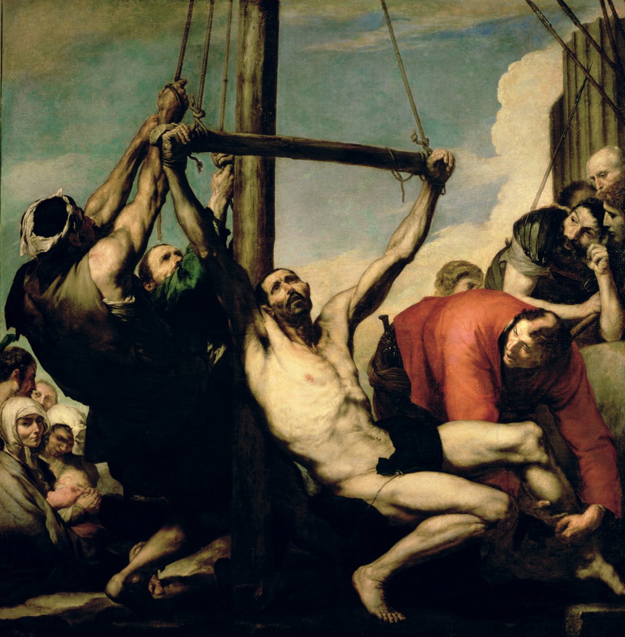 Pyhän Filippuksen marttyyrikuolema, 1639 tekijältä Jusepe de Ribera