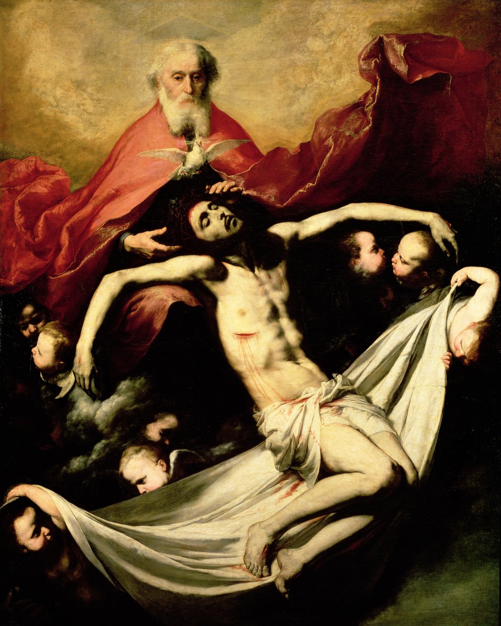 Kolminaisuus, noin 1635 tekijältä Jusepe de Ribera