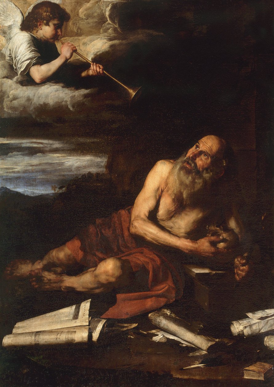 Pyhä Hieronymus tekijältä Jusepe de Ribera