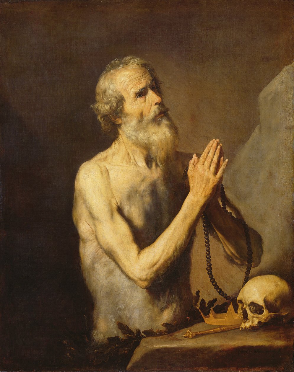Pyhä Onuphrius, 1637 tekijältä Jusepe de Ribera