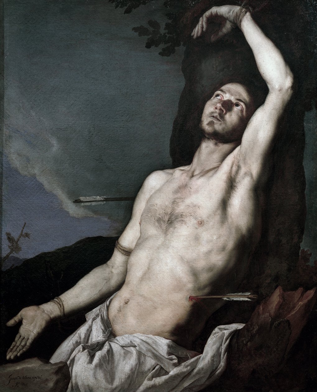 Pyhä Sebastian tekijältä Jusepe de Ribera