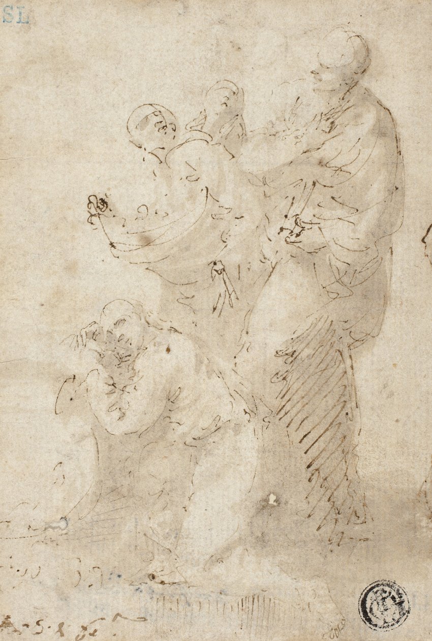 Figuuriryhmä, n. 1649 tekijältä Jusepe de Ribera