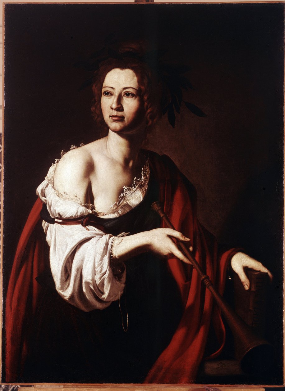 Historian allegoria. Jose de Riberan maalaus nimeltä il Spagnoletto "espanjalainen" (1591-1652) tekijältä Jusepe de Ribera