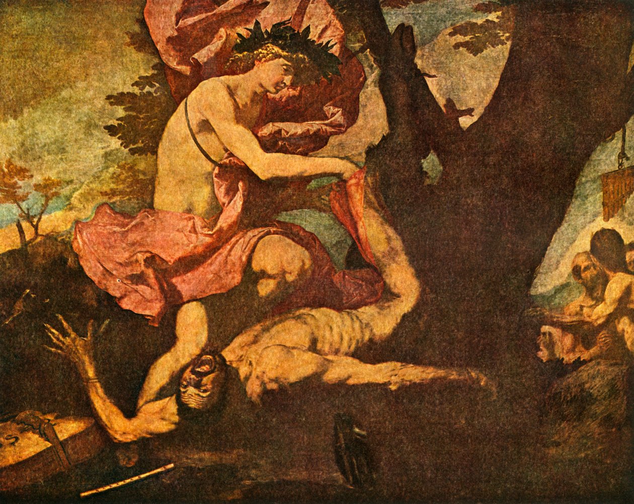 Apollo ja Marsyas, 1637, 1938 tekijältä Jusepe de Ribera